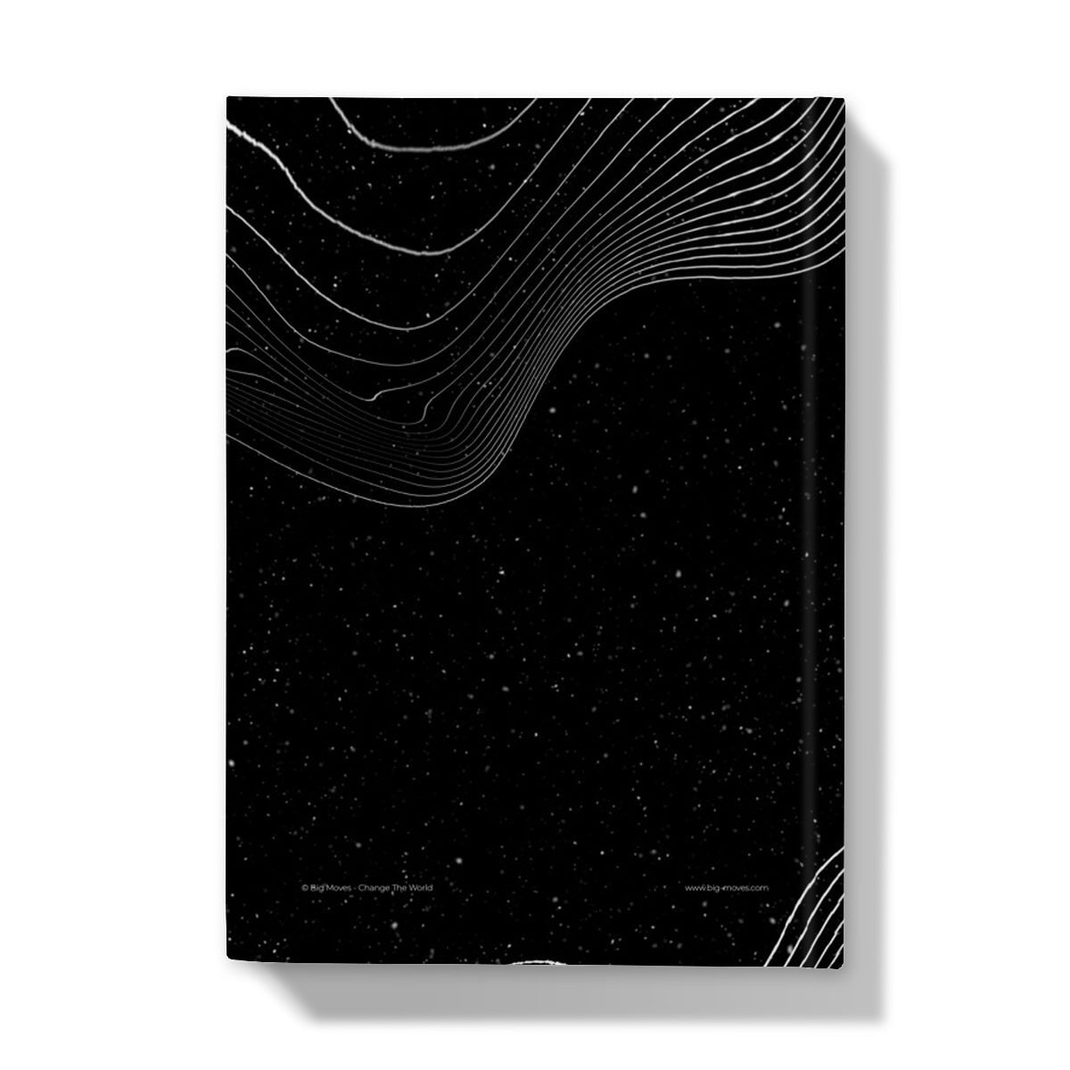 Big Moves - Abstract Wave Hardback Journal - Big Moves