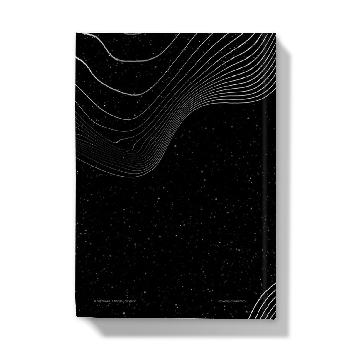 Big Moves - Abstract Wave Hardback Journal - Big Moves