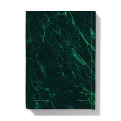 Big Moves - Dark Green Marble Hardback Journal - Big Moves