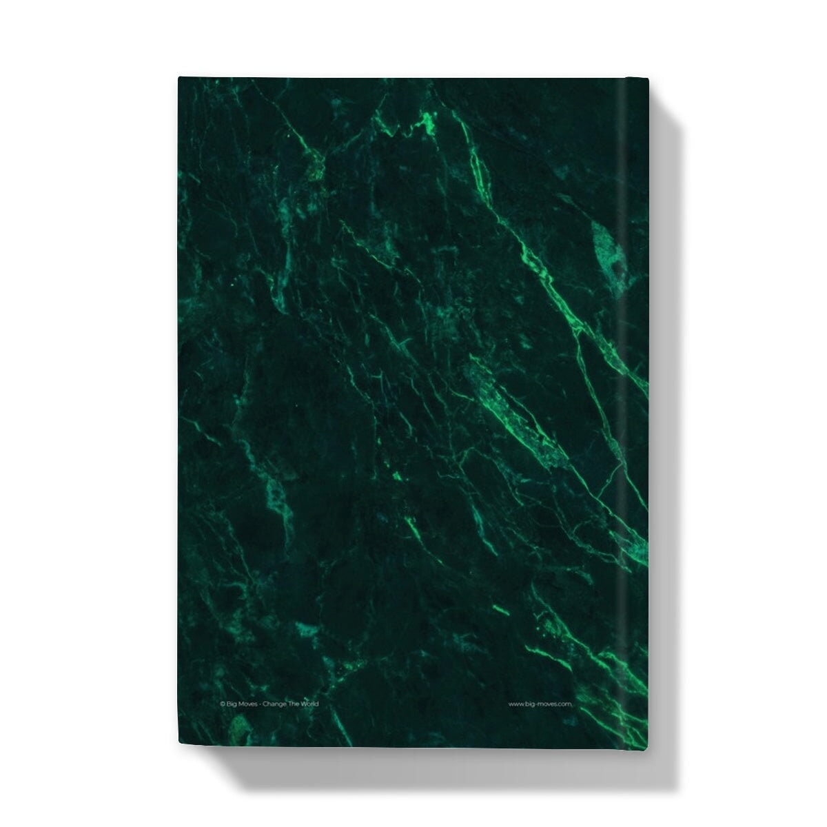 Big Moves - Dark Green Marble Hardback Journal - Big Moves